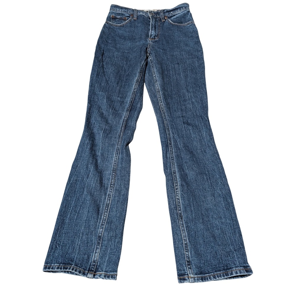 Abercrombie & Fitch Jeans Womens 25 0s Blue Slim Straight Ultra High Rise Denim